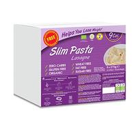 Slim Pasta Lasagne Sheets (Enviro Pack of 5 x 270g) Organic Konjac Flour & Oats Shirataki Pasta, Zero Carb, Low Calorie, Gluten, Fat & Sugar Free, Vegan High Fibre Ready to Eat, Keto Diet Friendly