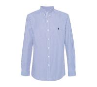 Polo Ralph Lauren , Blue Striped Cotton Shirt ,Blue male, Sizes: M, L, S