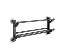 Slim Portable Shoe Rack - Foldable Plastic Space-Saving Shoe Storage Shelf for Entryway, Black (65x12.5x25cm) - Perfect for Organizing Footwear and Maximizing Space
