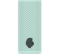 Slim Profile Silicone Cover Perfectly Tailored to Fit the Shape of For Skullcandy Dime Earphones (Green grass)