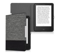 Slim PU Leather Canvas Folio Case for Tolino Shine 2 HD