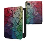 kwmobile Case Compatible with Kobo Clara BW/Colour Case - eReader Cover - Multicolor Dark Pink/Blue/Green