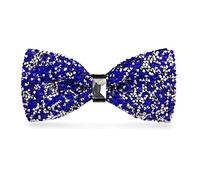 Slim Royal Blue Rhinestone Bow Tie - Evening Bow Tie
