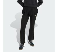 Adidas Originals Slim Ruffle Knitted Leggings Black 11-12 Years Girl