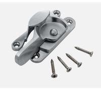 Slim Sash Window Fasteners Locking & Non-Locking, Solid Brass, Various Finishes (Satin Chrome)