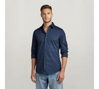 Slim Shirt - Dark blue - Men XS