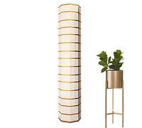 Slim Shoe Storage Cabinet - Tall 3/6/9/12/15 Tier Narrow Rattan Sideboard Metal Shoe Rack with Door Space-Saving Hallway for Shoes and Boots