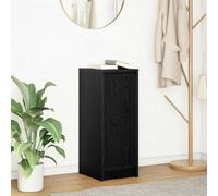 Slim Sideboard Storage Cabinet Engineered Wood 29.5x34x76cm Narrow Cupboard