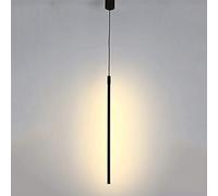 Slim Single Pendant Light Minimalist Bedroom Bedside Bar Cylinder Hanging Ceiling Lighting Nordic Modern Creative Personality Simple Led Atmosphere Light Background Wall Sofa Corner