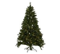 Slim Snowy Woodland Pre Lit 200 Led Christmas Tree