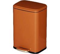 Slim Soft-Close Pedal Kitchen Bin with Inner Bucket Perfect for Narrow Spaces Space-Saving Trash Can for Home Office or Apartment Use