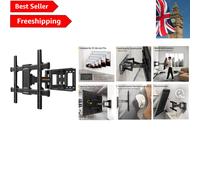 Slim Space-Saving Wall Mount for 37-84 Inch TVs - Easy Install & 60kg Max