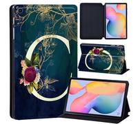 Slim Stand Case for HONOR Pad 8 12-inch Tablet,Slim Lightweight Protective Case Cover for HONOR Pad 8 12-inch PU Leather Case Tri-Fold Tablet Cover (initial letter C)