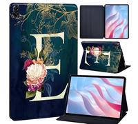 Slim Stand Case for HONOR Pad 8 12-inch Tablet,Slim Lightweight Protective Case Cover for HONOR Pad 8 12-inch PU Leather Case Tri-Fold Tablet Cover (initial letter E)