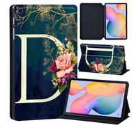 Slim Stand Case for HONOR Pad 8 12-inch Tablet,Slim Lightweight Protective Case Cover for HONOR Pad 8 12-inch PU Leather Case Tri-Fold Tablet Cover (initial letter D)