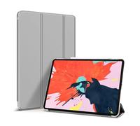 Slim Stand Hard Back Shell Cover, 1 Piece Ultra Slim Protective Cover for for iPad Air 11-Inch M2 (2024), iPad Air 5/4 (2022/2020 5th/4th Generation 10.9-Inch), Auto Wake Sleep, grey