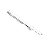 Slim Sterling Silver Plain Tie Slide