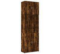 Slim Storage Cabinet Side Cabinet Sideboard Cupboard Engineered Wood vidaXL