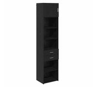 Highboard Old Wood 50 x 42.5 x 225 cm Engineered Wood Wall Cabinet Drawer 1-Door