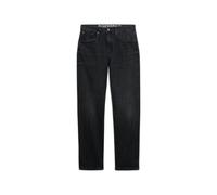 Slim Straight Jeans Superdry Vintage Noir 34x32