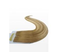 Slim Tape-in Extensions - luxury European / Russian Hair - 20” - B14/1001 balayage intense natural dark ash blonde & platinum blonde