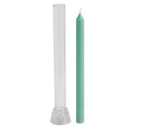 Slim Taper Candle Mould - DIY Scented Candle Mold, Oblong Stick | Ideal for Making Thin Candles, Using Aroma Wax, Handmade Gifts, Home Decoration, Design in Turmkir
