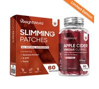 Slim & Trim Essentials Pack Ideal for Weight Management ACV Gummies & Slimming Patches WeightWorld