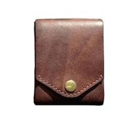 Slim Ultra-thin Wallet Mens Leather Money Clip Bifold Cash Wallet