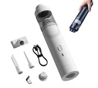 Slim V8 Mate Cordless Car Vacuum, New Cordless Handheld Car Vacuum Cleaner Portable Air Blower, with Brushless Motor Mini Cleaner, for Cars, Home, Pets (1 PCS*Blue Grey)