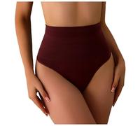 Slim Waist Corset Thong Shapewear for Women Body Underwear Seamless Waist Trainer Panties Slim Waist, brown, L