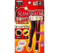 Slim Walk Beauty Legs Hot Tights Black M-L (Green Tea Set)