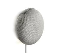 Slim Wall Mount for Google Home Mini - Space-Saving Vertical Holder for Smart Speaker - Easy Install, Cord Management Design
