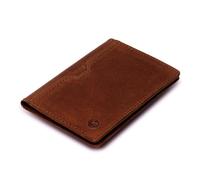 Slim Wallet, Bifold Minimalist Thin Front Pocket Leather Credit Card Holder for Men, Small Card Case with RFID Blocking, Tan, S, RFID