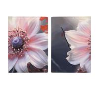 Slim Wallet Passport Holder Flower Blossom Printed Card Holder Passport Cove Leather Wallet Travel Document Organizer