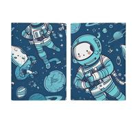 Slim Wallet Passport Holder Soar Into Space Printed Card Holder Passport Cove Leather Wallet Travel Document Organizer, style, 20.3x13.8cm, Casual