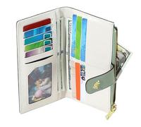 Slim Wallet - Slim Large Capacity Money Holder - Zipper Coin Pocket Wallets,for Dating Gym Beach Going Out Commuting Work Shopping