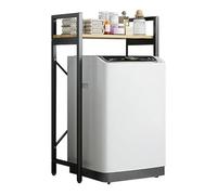 Slim Washing Machine Shelf - Over-The-Washer Storage Rack for Bathroom and Laundry Room - Space-Saving for Clean and Tidy Spaces