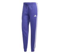 Adidas Essentials 3 Stripes Fleece Slim Joggers Purple XL Woman