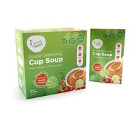Slimbiome Diet Meal Replacement Soup - 10 Pack | High-Fibre Vegetable Soup with Glucomannan & Chromium | Low-Calorie, Gluten-Free Weight Loss Snack | GLP-1 Safe Alternative | 30g Servings