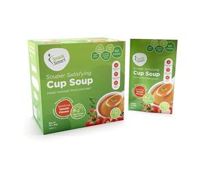 Slimbiome Diet Meal Replacement Soup - 10 Pack | High-Fibre Vegetable Soup with Glucomannan & Chromium | Low-Calorie, Gluten-Free Weight Loss Snack | GLP-1 Safe Alternative | 30g Servings