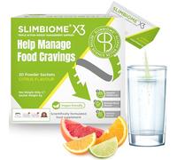 Slimbiome - Prebiotic Fibre Supplement for Gut Health & Digestive Support - 30 Sachets - Vegan Microbiome Support with Plant-Based Prebiotics