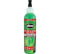 Slime 10015 Bike Tube Puncture Repair Sealant. Prevent and Repair. Suitable for all Bicycles, E-Scooters, Prams and other Vehicles fitted with Inner Tubes. Non-Toxic. 237 mL (8oz) bottle