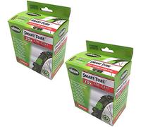 Slime 20" X 1.50-2.125 Self Healing Inner Tubes with Schrader Valve & Ano Adapters (Pair)
