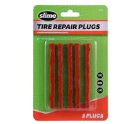 Slime 20233 Tyre Repair Plugs, Tubeless Bike Off-Road Tyres, Emergency Puncture Repairs, No Glue Required, 5 x plugs