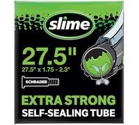 Slime 27.5 Inch Shrader Valve Extra Strong Self-Sealing Tire Inner Tube 27.5”/650b X 2.0 to 2.4 Inches