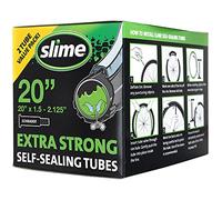 Slime 30075 Bike Inner Tube Puncture Sealant, Extra Strong, Self Sealing, Prevent and Repair, Schrader Valve, 20" x1.50-2.125", Value 2-Pack