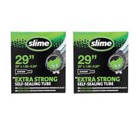 Slime 30078 Bike Inner Tube with Slime Puncture Sealant, Self Sealing, Prevent and Repair, Schrader Valve, 47/55-622mm (29 x 1.85-2.20") (Pack of 2)