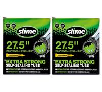 Slime 30099 Bike Inner Tube with Slime Puncture Sealant, Self Sealing, Prevent and Repair, Presta Valve, 27.5 x 2.35-3.0"