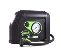 Slime 40084 Tire Inflator, Cordless, Portable Air Compressor Pump, Lithium Ion Battery and LED Light, Rechargeable, 8 min Inflation