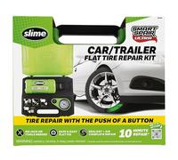 Slime 50158 Flat Tire Repair Kit, Smart Spair Ultra, All-in-One Solution, Repairs and Inflates, Car/Trailer, 10 Min Fix
